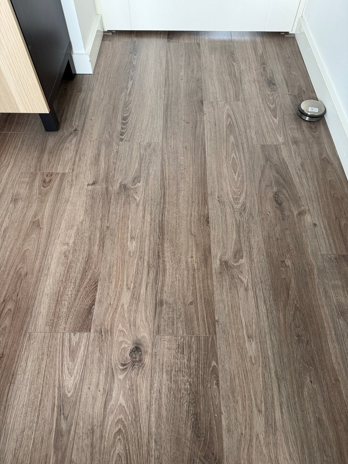 Gebruikte laminaatvloer 50m² - Lichtbruin - Afhalen 18 juli, Ophalen, Gebruikt, Bruin, 50 tot 75 m²
