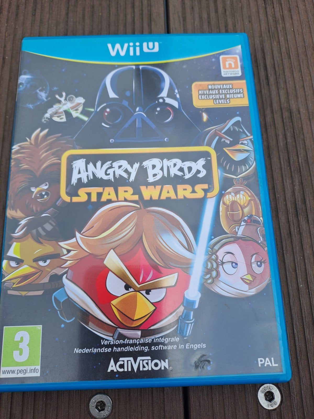 Angry Birds Star Wars Wii U - Zo goed als nieuw, Spelcomputers en Games, Avontuur en Actie, 1 speler, Ophalen of Verzenden, Zo goed als nieuw