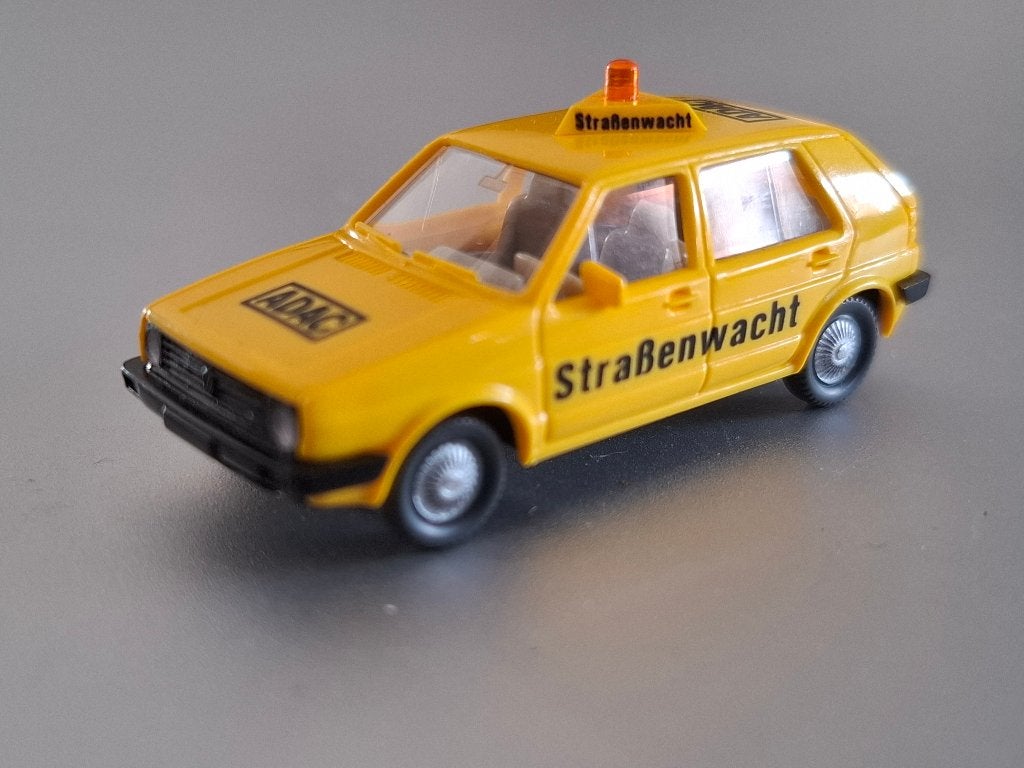 1:87 Volkswagen VW Golf 2 Adac Wiking € 3, Verzenden, Zo goed als nieuw, Auto, Wiking