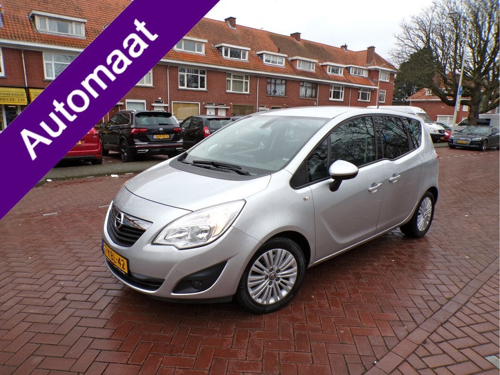 Opel Meriva 1.4 Turbo Cosmo AUTOMAAT ORGINELE KM MET NAP...., Auto's, Opel, Gebruikt, Euro 6, 4 cilinders, Parkeersensor