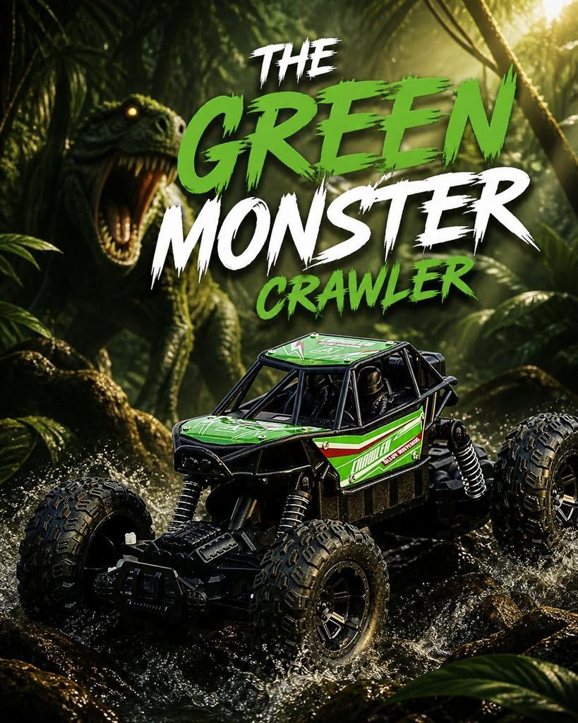 Rc auto "The Green Monster Crawler", Elektro, Auto offroad, Nieuw, Ophalen of Verzenden