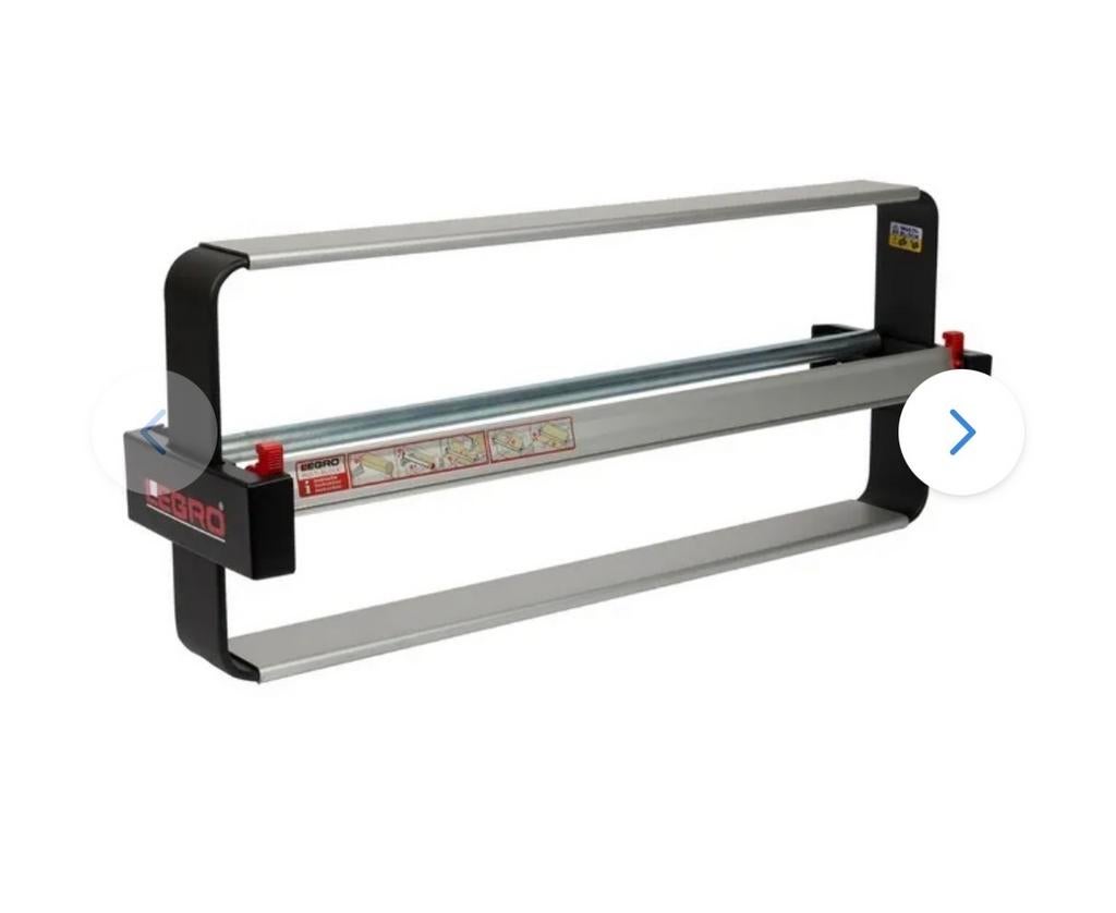 Het Legro afrolapparaat met kartelmes van 60 cm, Ophalen, Zo goed als nieuw