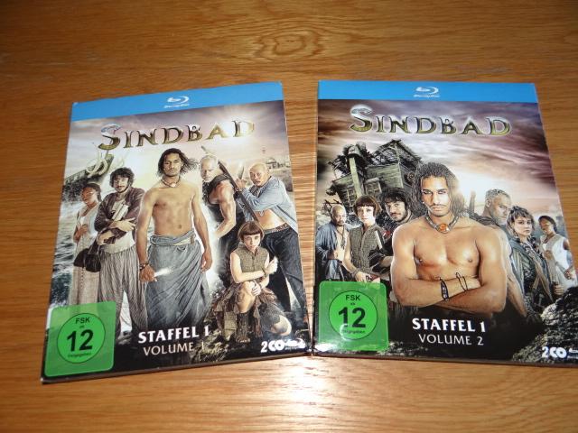 Sindbad. Sinbad. Seizoen 1, deel 1 en 2., Cd's en Dvd's, Ophalen of Verzenden, Zo goed als nieuw, Tv en Series, Boxset