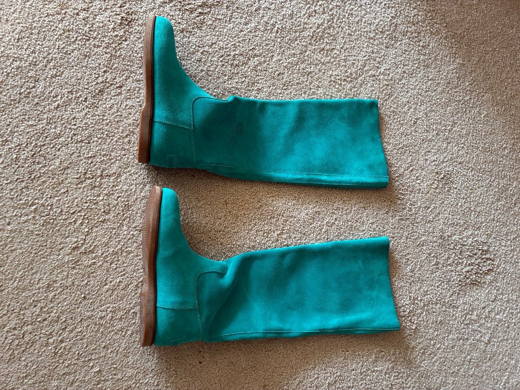 Shabbies maat 36, Hoge laarzen, Blauw, Ophalen of Verzenden, Zo goed als nieuw