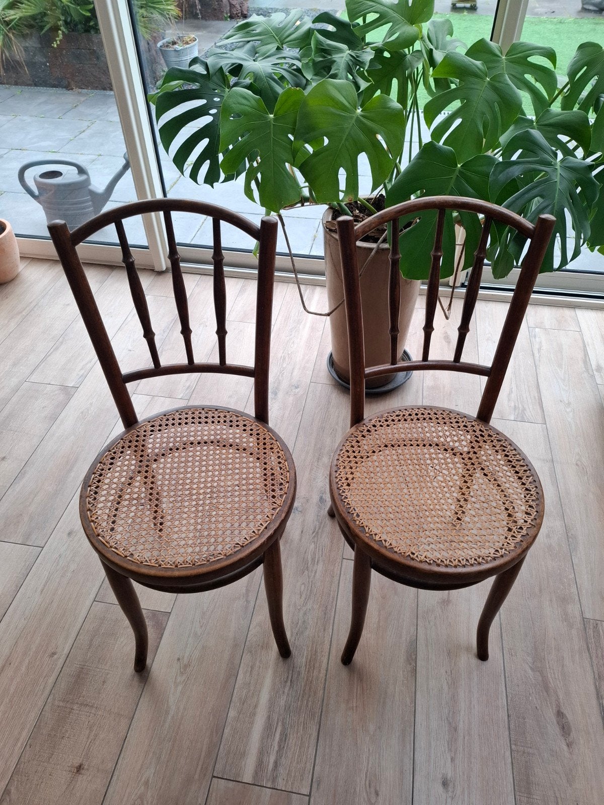 Thonet stoelen, Ophalen