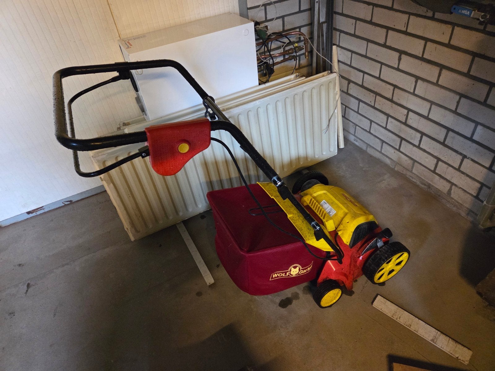 Wolf-Garten Elektrische Verticuteer  met Opvangzak, Ophalen, Gebruikt, Elektrisch, Wolf-Garten