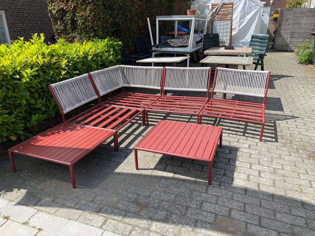 6-delige set €249,-  Zonder kussens, Ophalen, Nieuw