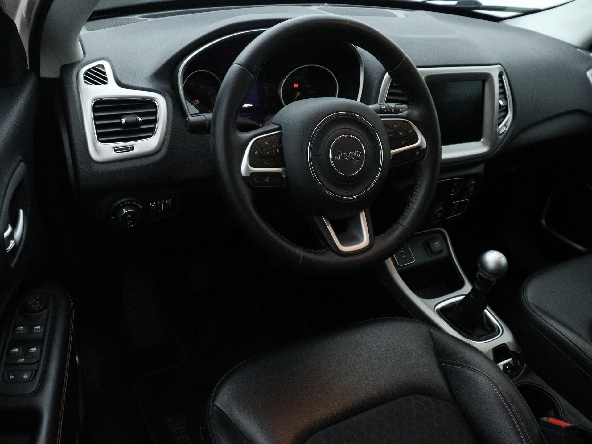 Jeep Compass 1.4 MultiAir Longitude | HALF-LEDER | NAVIGATIE, Auto's, Jeep, Voorwielaandrijving, 12 maanden, Gebruikt, Euro 6