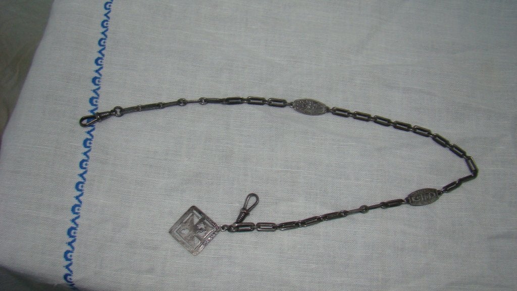 Horloge ketting 1e Wereld oorlog, Antiek en Kunst, Antiek | Klokken, Ophalen of Verzenden