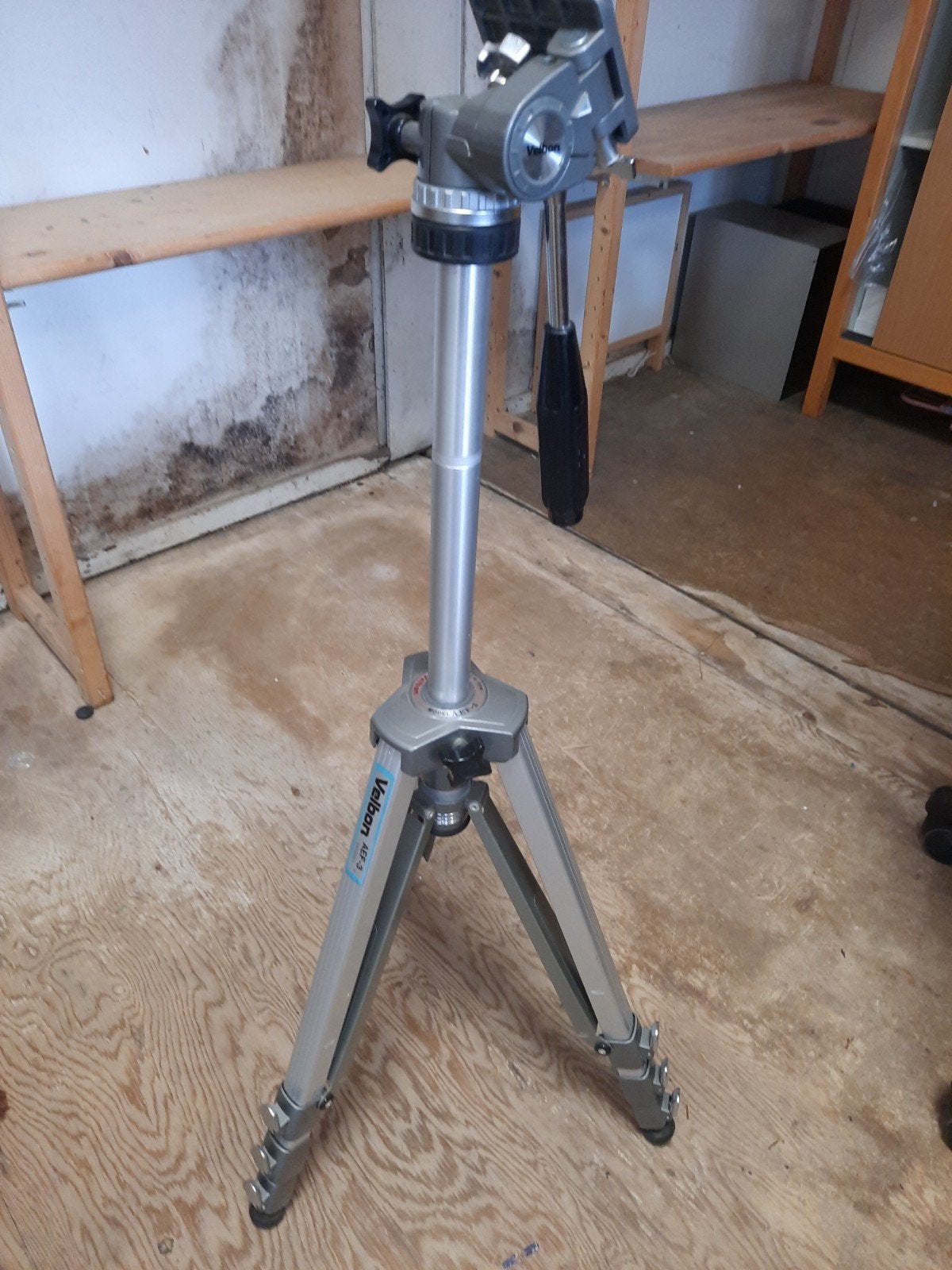 Velbon statief met balhoofd - Model AE-3, Ophalen, Gebruikt, ., Velbon