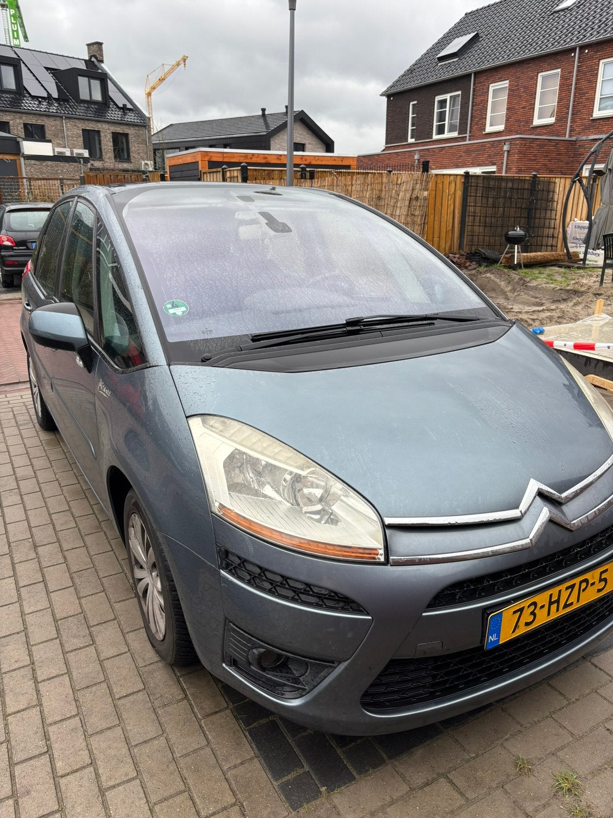 Citroën C4 1.6 VTI 2009 Grijs, Voorwielaandrijving, Zwart, 4 cilinders, 75 €/maand