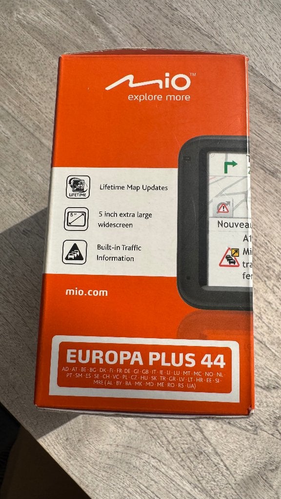 Mio GPS NAVIGATIE systeem, Ophalen of Verzenden, Zo goed als nieuw