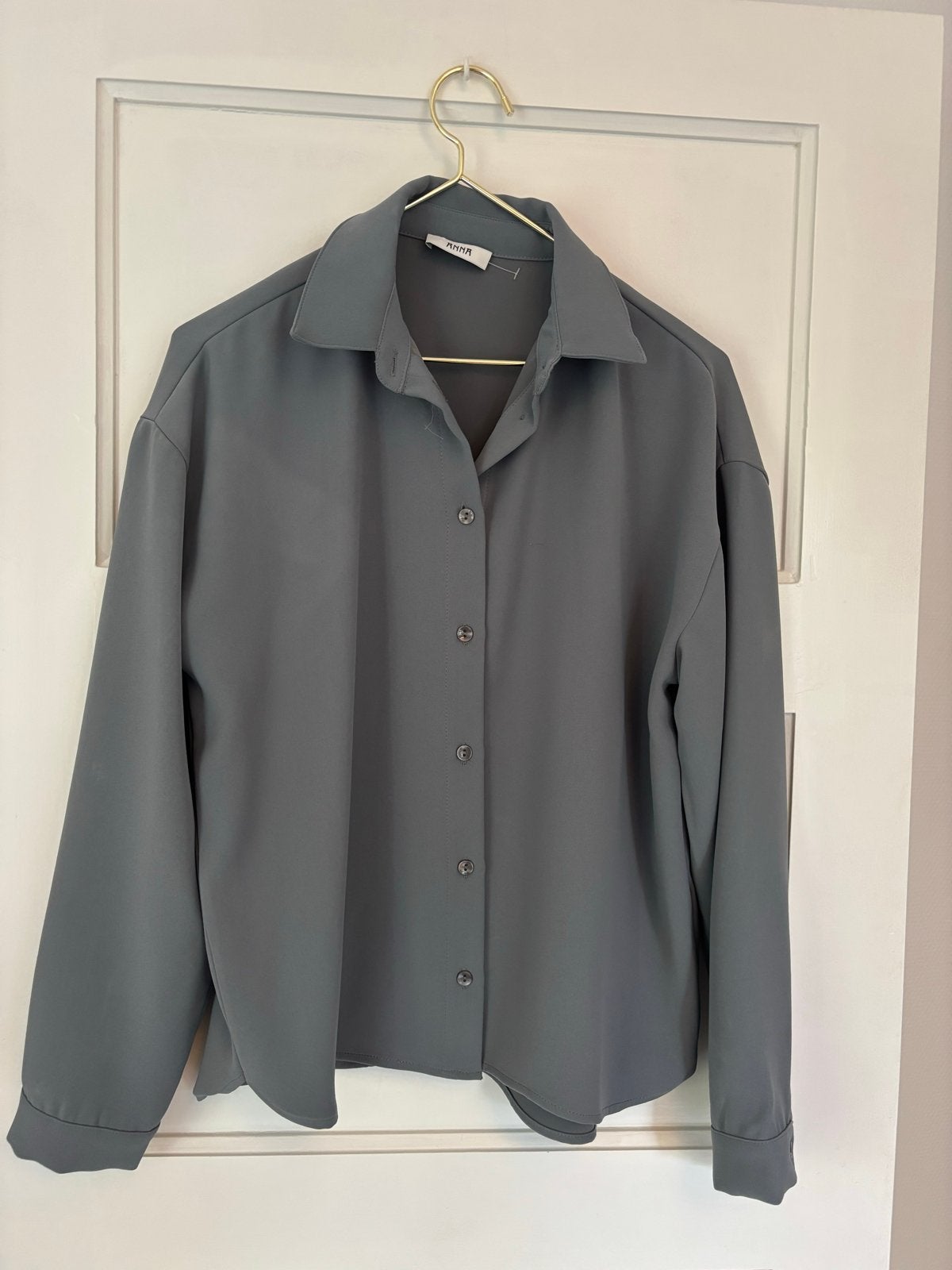 Anna van Toor blouse maat S, Ophalen of Verzenden, Zo goed als nieuw, Maat 36 (S), Grijs