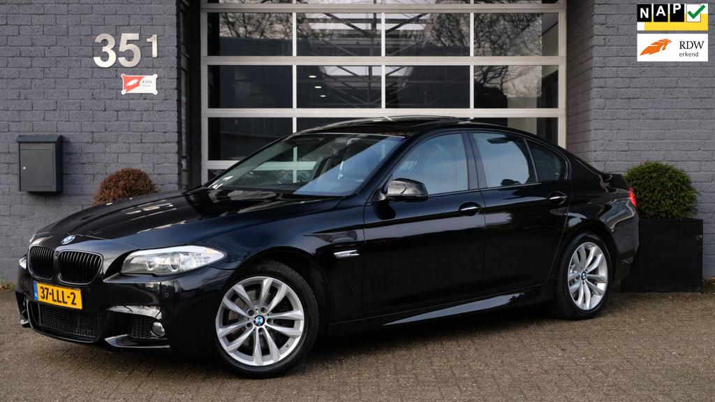 BMW 5-serie 535i High Executive 306PK M-Sport Schuifdak, Auto's, Automaat, Euro 5, Achterwielaandrijving, Gebruikt