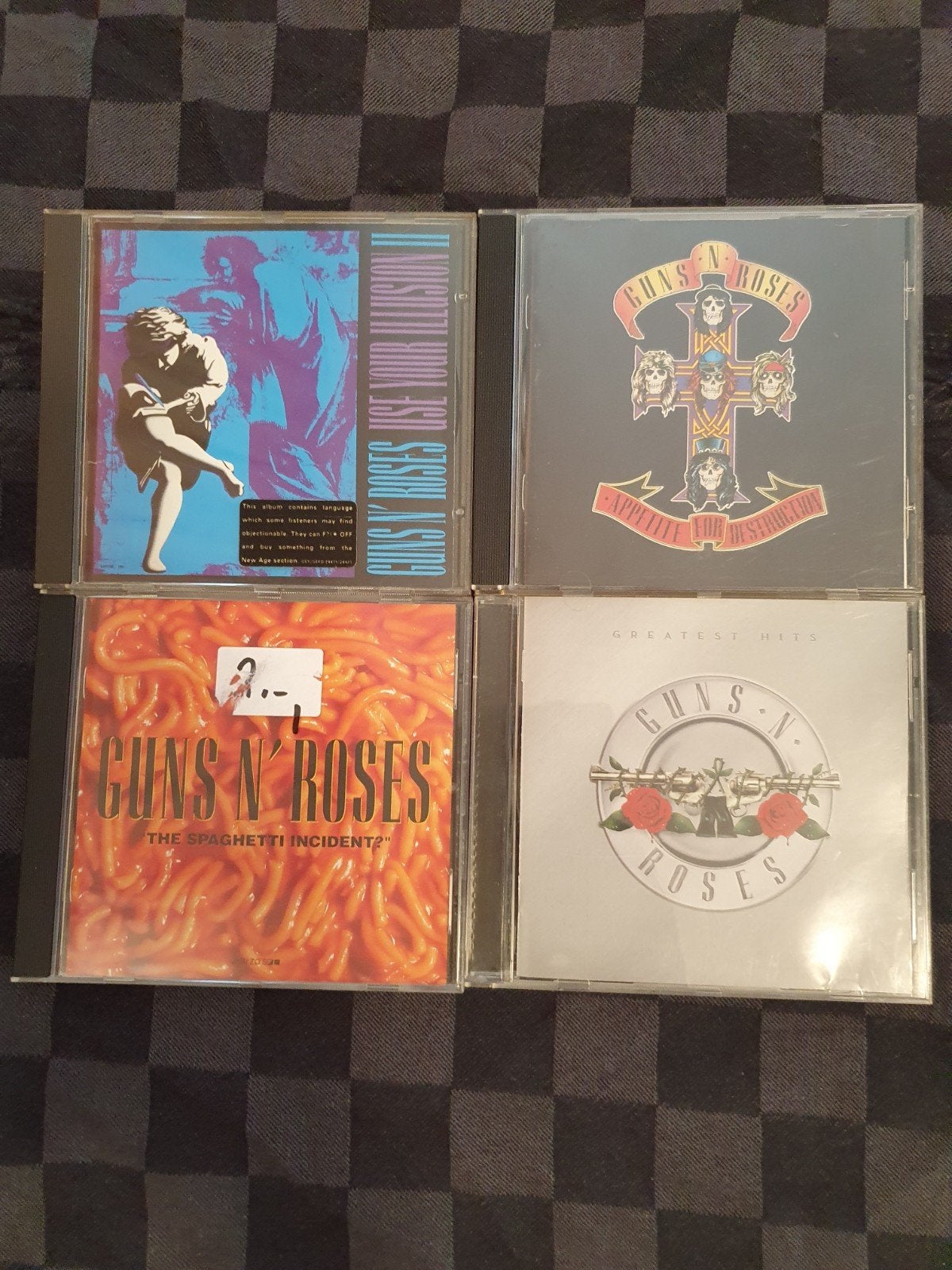 Guns n' roses 4 cd's voor 10 euro partij collectie cd, Verzenden, Gebruikt