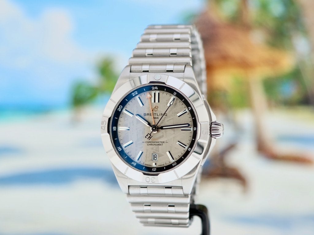 Breitling Chronomat GMT Erling Haaland L.E.ONGEDRAGEN2026 NL, Staal, Staal, Breitling, Polshorloge