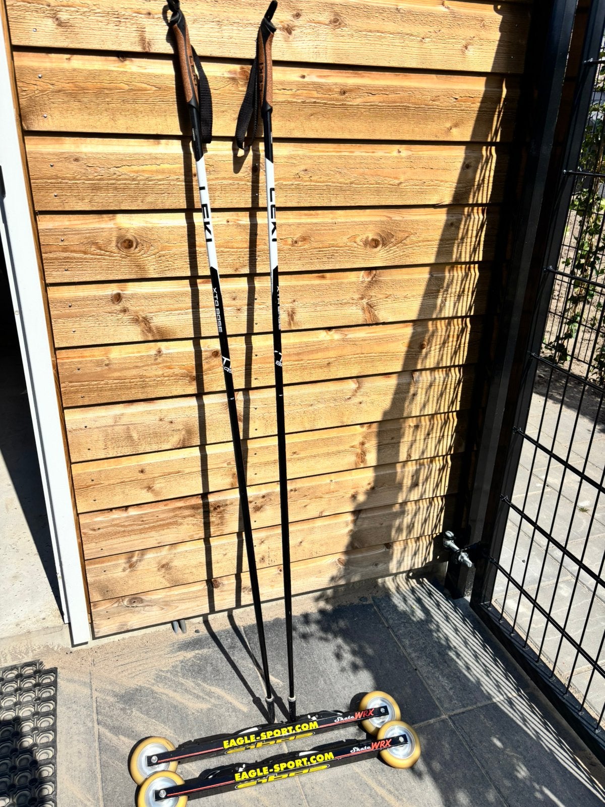 Rolski set incl stokken, Sport en Fitness, Overige merken, Langlaufen, Verzenden, Overige typen