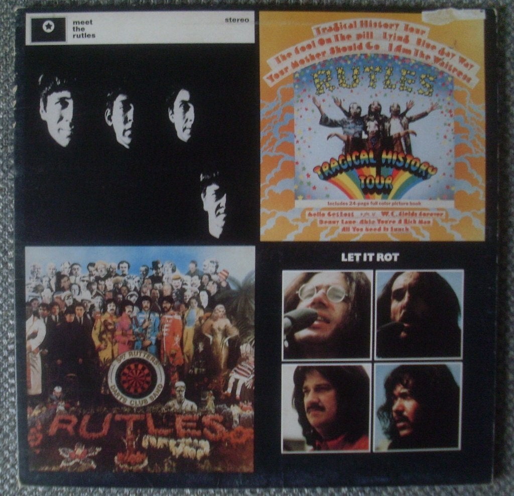 The Rutles - The Rutles (LP) The Beatles / Monty Python, LP, Gebruikt, Ophalen of Verzenden, Poprock