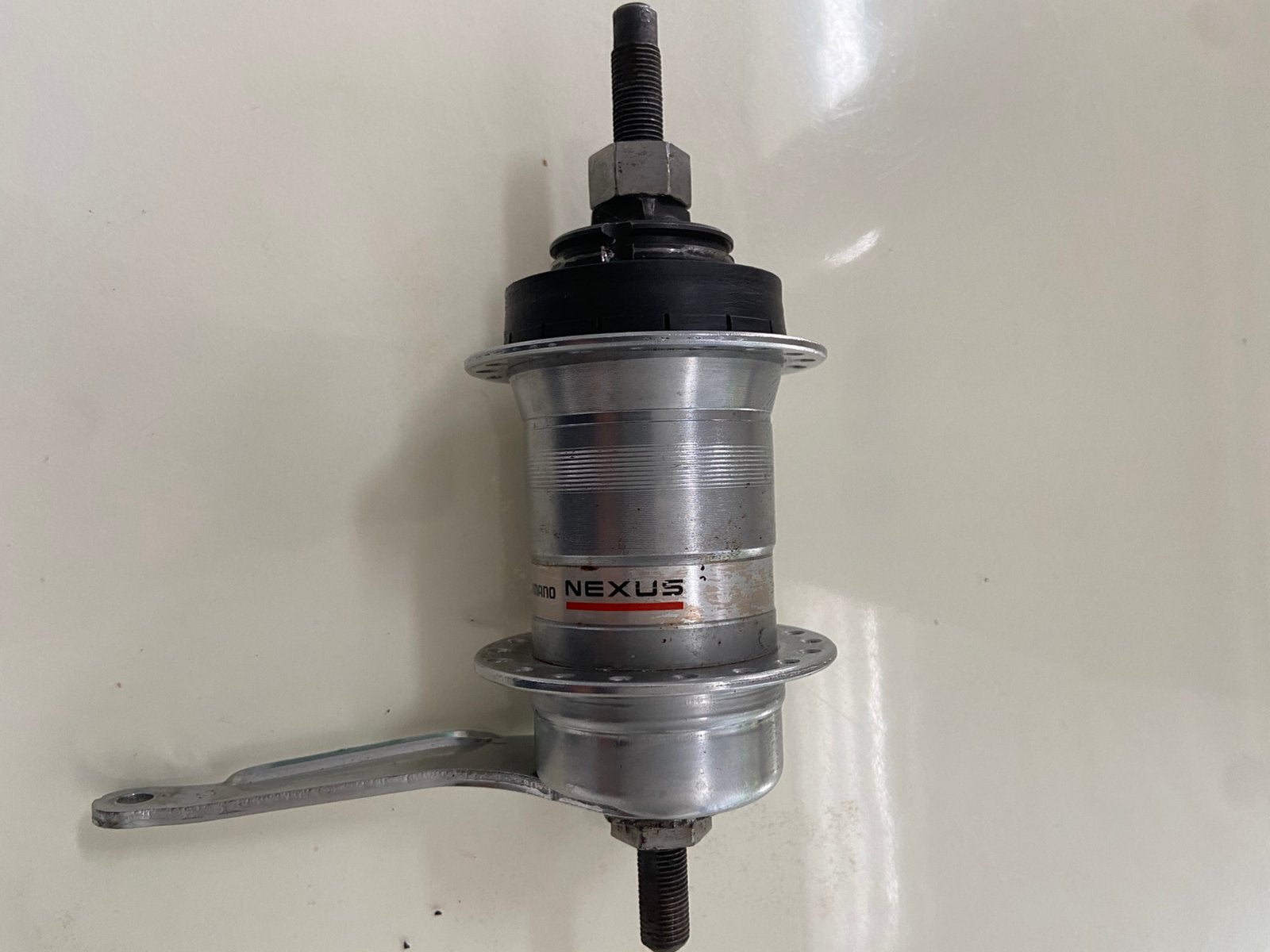 Een shimano nexus 3, Ophalen