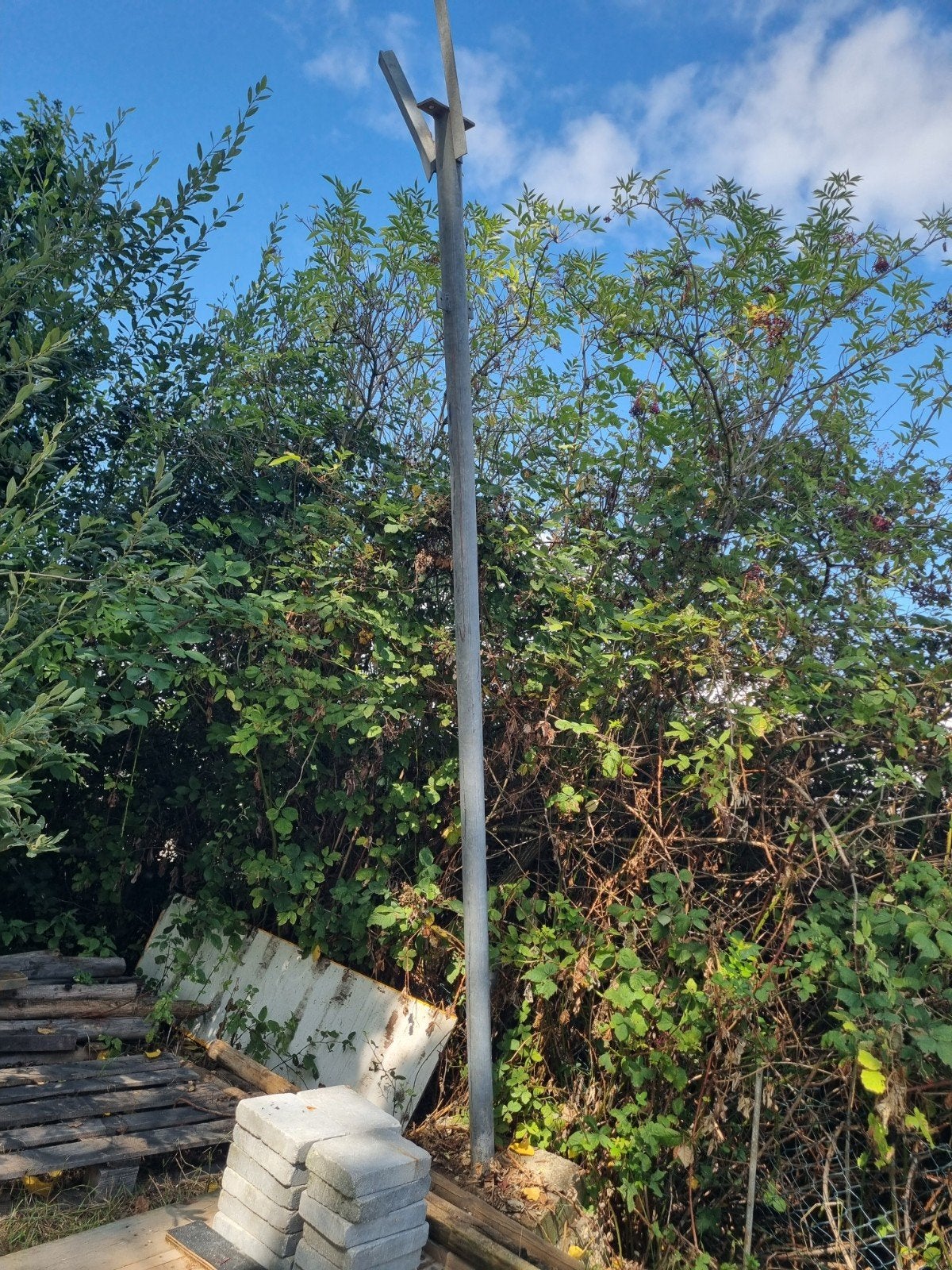 Lichtmastpaal, Ophalen, Gebruikt, Overige typen