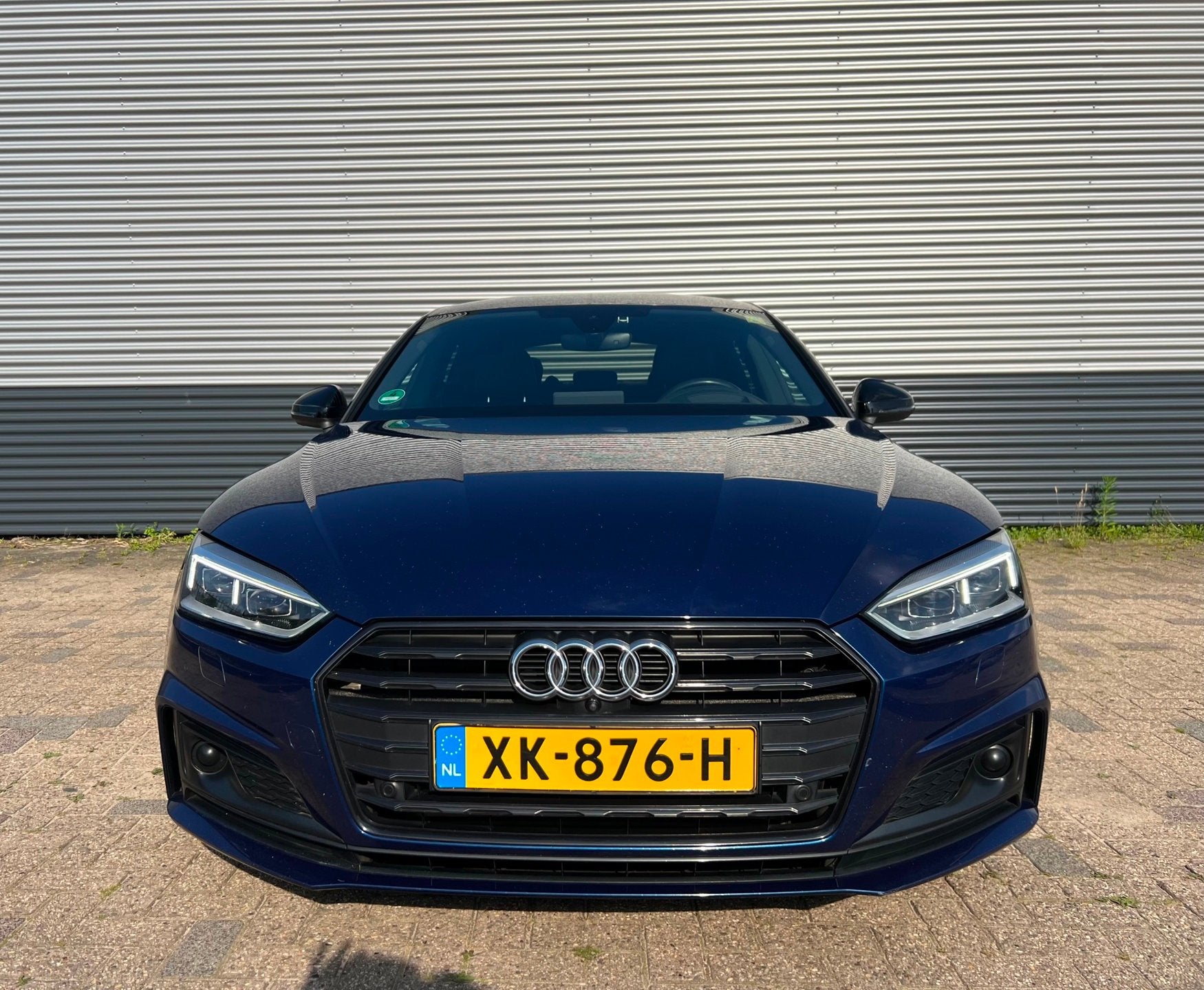 Audi A5 Sportback 2.0 TFSI g-tron Design 3x S line Automaat, Auto's, Gebruikt, 4 cilinders, Blauw, Leder