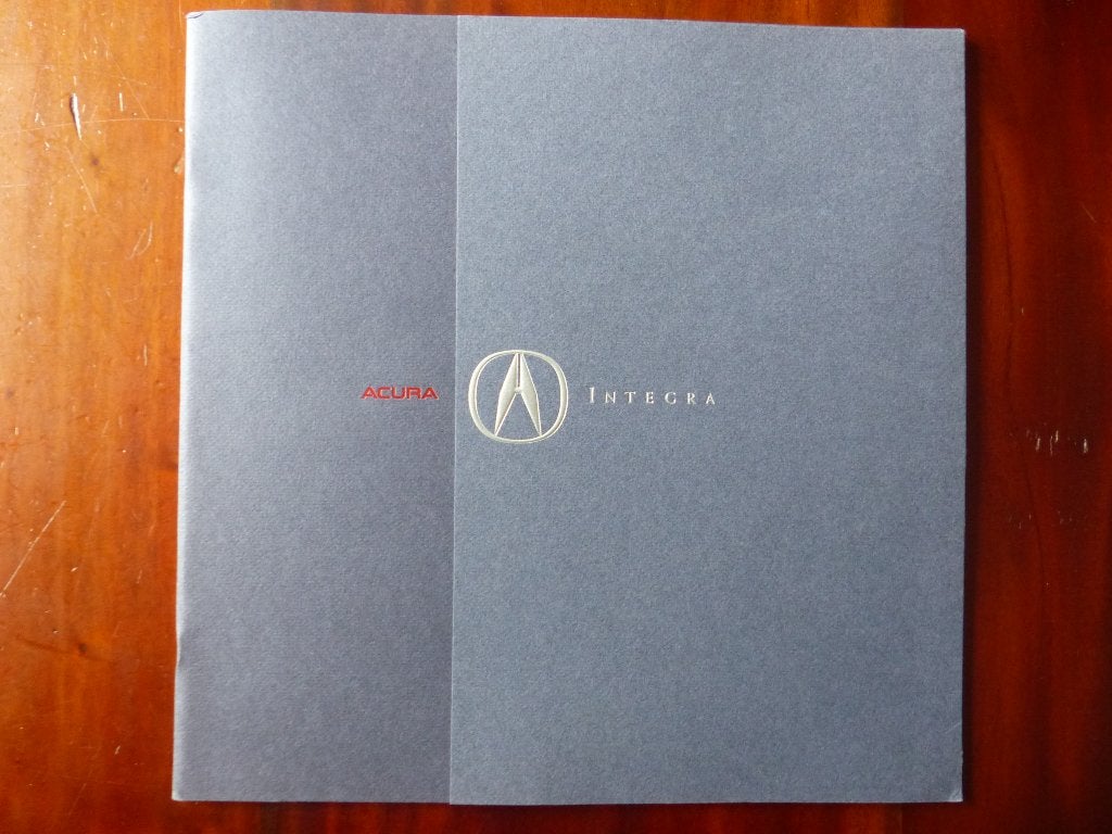 Acura Integra 1992 prestige brochure USA, Verzenden, Zo goed als nieuw, Overige merken
