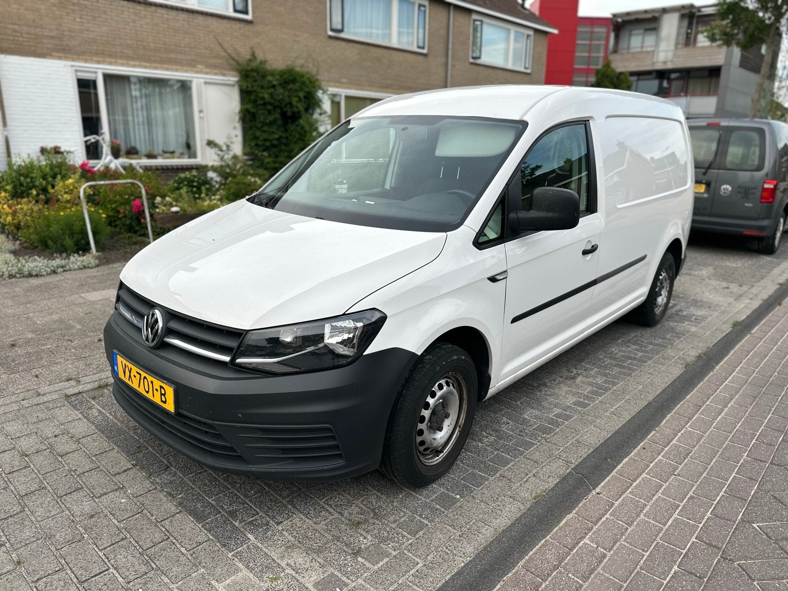 Volkswagen Caddy 2.0 TDI 75KW 2016 maxi ex btw, Auto's, Voorwielaandrijving, 4 cilinders, Volkswagen, Wit