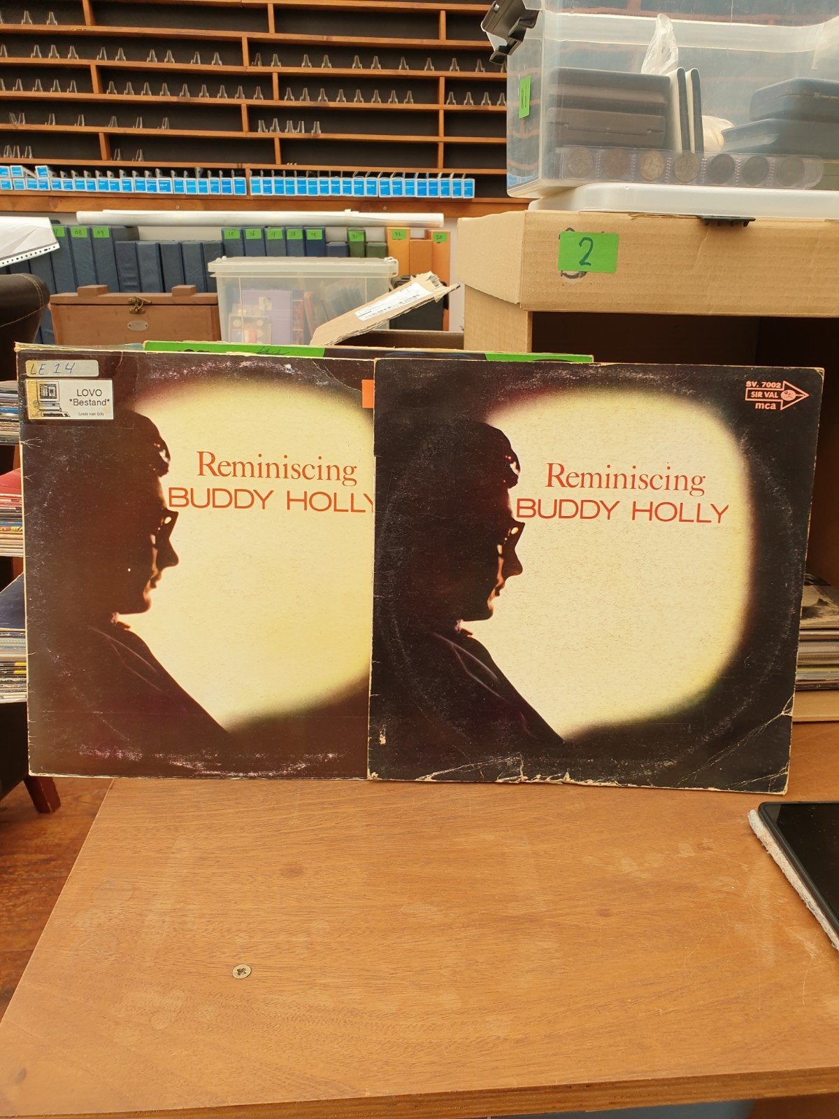 Buddy Holly- Reminiscing, 2 aanwezig (2), Cd's en Dvd's, Vinyl | Pop, Ophalen of Verzenden, Gebruikt, 12 inch, LP