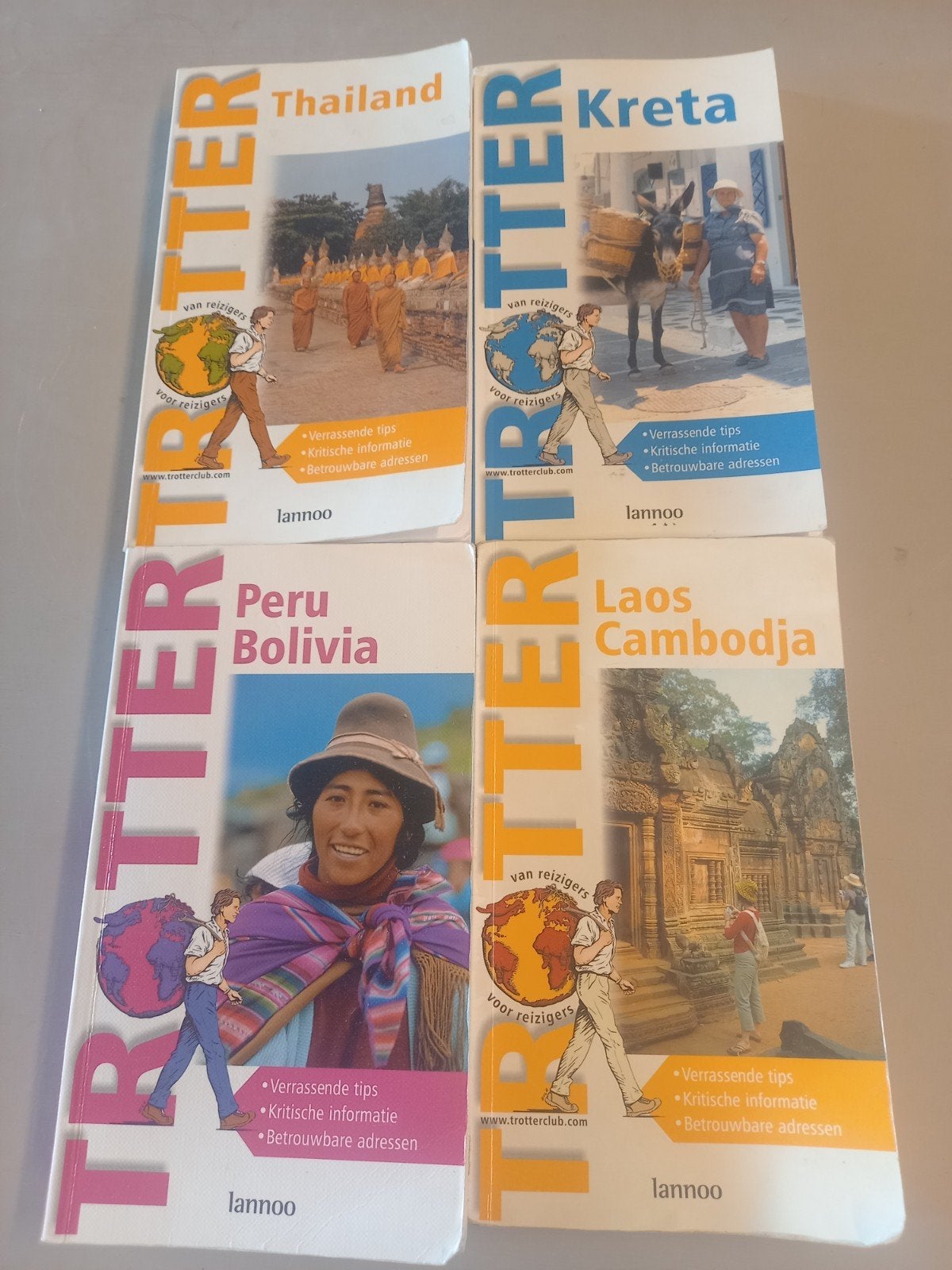 Trotter Reisgidsen: ThailandKreta Laos CambodjaPeru Boli, Boeken, Trotter, Europa, Ophalen of Verzenden, Zo goed als nieuw