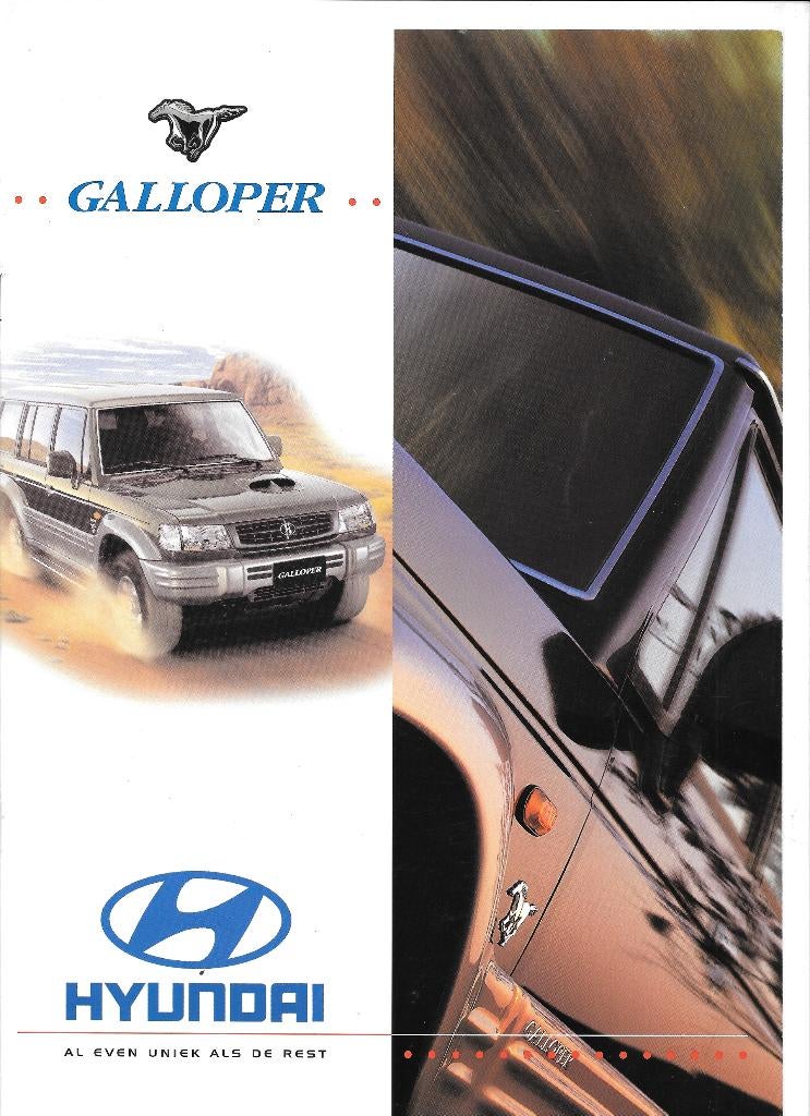 HYUNDAI GALLOPER, Ophalen of Verzenden, Zo goed als nieuw, Overige merken