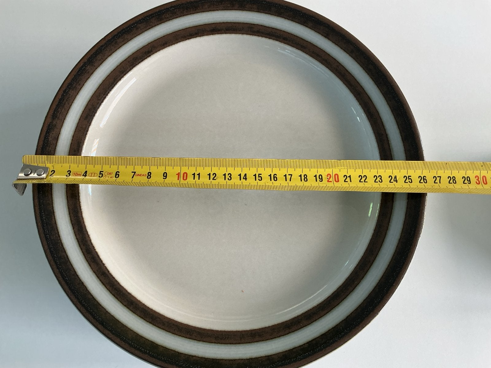 Gebruikte dinerborden Arabia Finland Karelia 27 cm, Ophalen, Overige materialen, Gebruikt, Bord(en)
