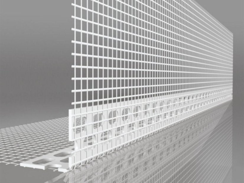 2 dozen flexibel PVC gevelhoekprofiel – 45 mm  25 meter, Ophalen of Verzenden, Nieuw, 20 meter of meer, Gaas