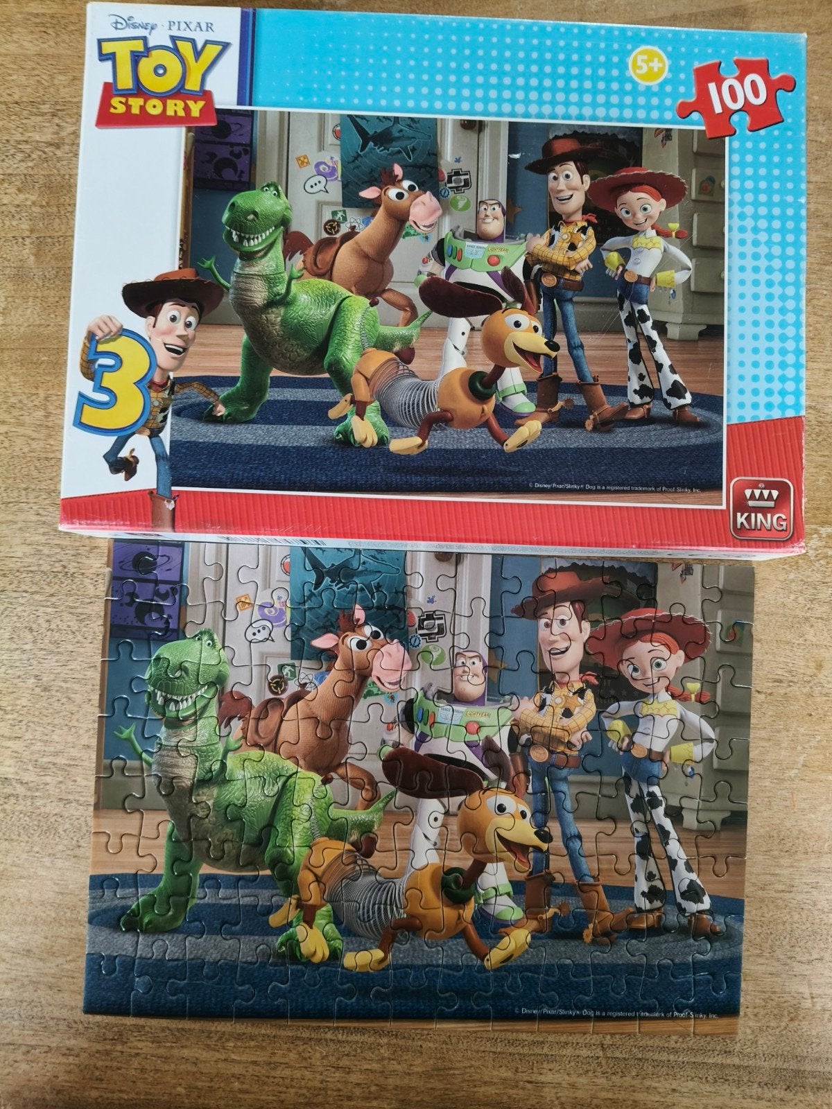 Toy Story puzzel 100 stukjes, Ophalen of Verzenden, Meer dan 50 stukjes, 6 jaar of ouder