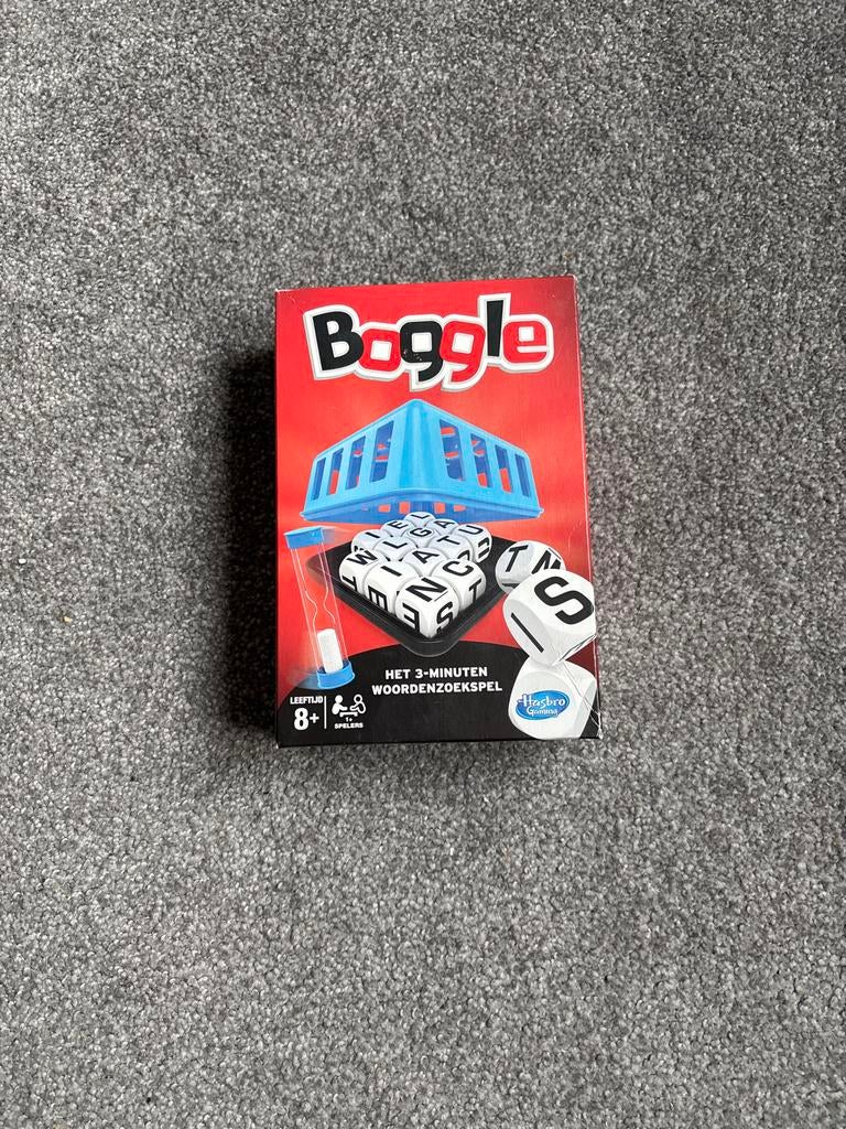 Boggle - Het 3-minuten woordzoekspel van Hasbro, Een of twee spelers, Ophalen, Gebruikt, Reisspel