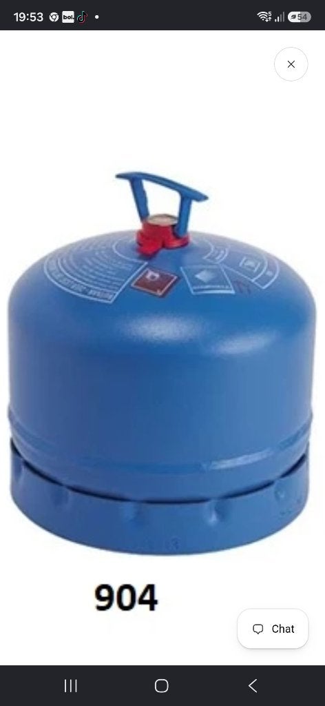 Gasfles904, Ophalen, Gebruikt
