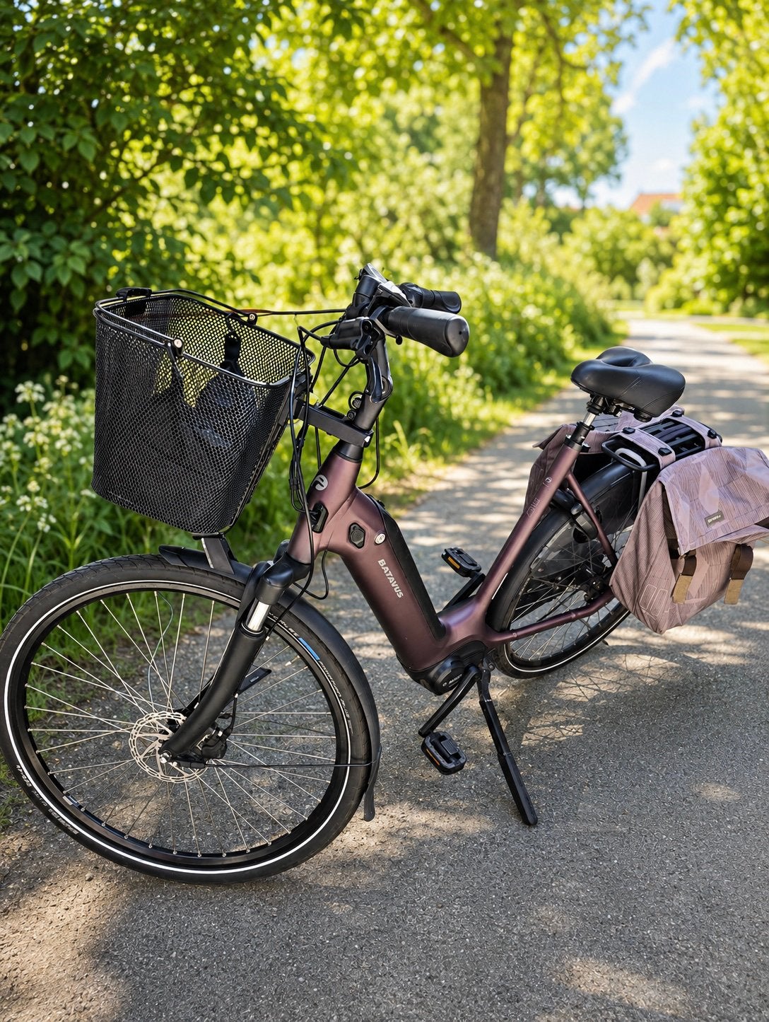 Elektrische Fiets Batavus elektronische fiets, Fietsen en Brommers, Ophalen, Batavus, Zo goed als nieuw, 50 km per accu of meer
