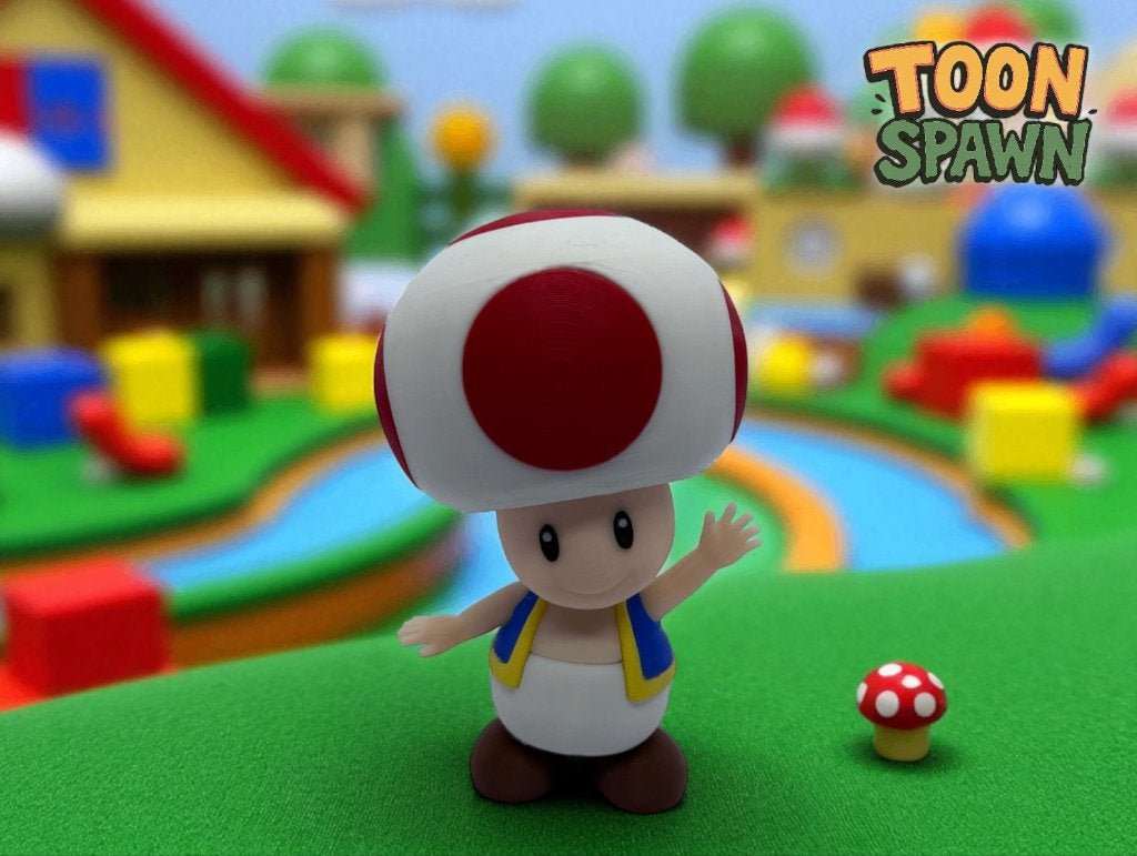 Toad – 14,5 cm – Super Mario Figuur, Ophalen of Verzenden, Nieuw, Fantasy