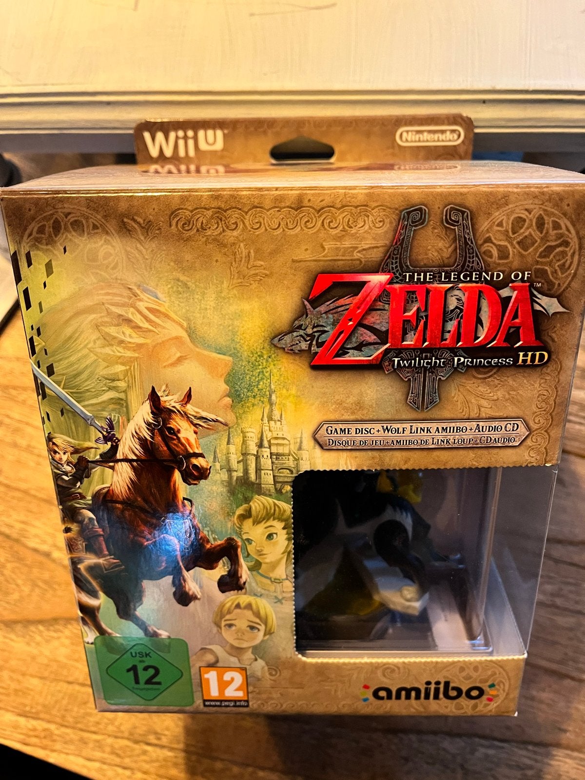 Zelda Twilight Princess HD Wii U + Amiibo + CD (Nieuw), Spelcomputers en Games, Avontuur en Actie, 1 speler, Nieuw, Ophalen of Verzenden