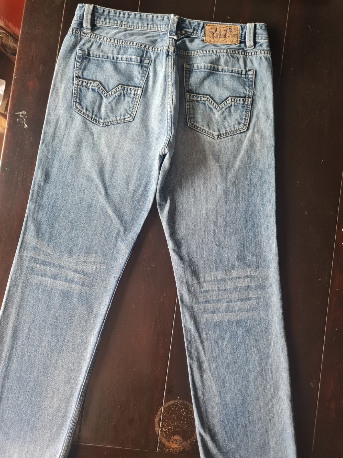 CLASSIC DIESEL LARKEE REGULAR STRAIGHT JEANS SIZE 36/32, Kleding | Heren, Spijkerbroeken en Jeans, Ophalen of Verzenden, Zo goed als nieuw