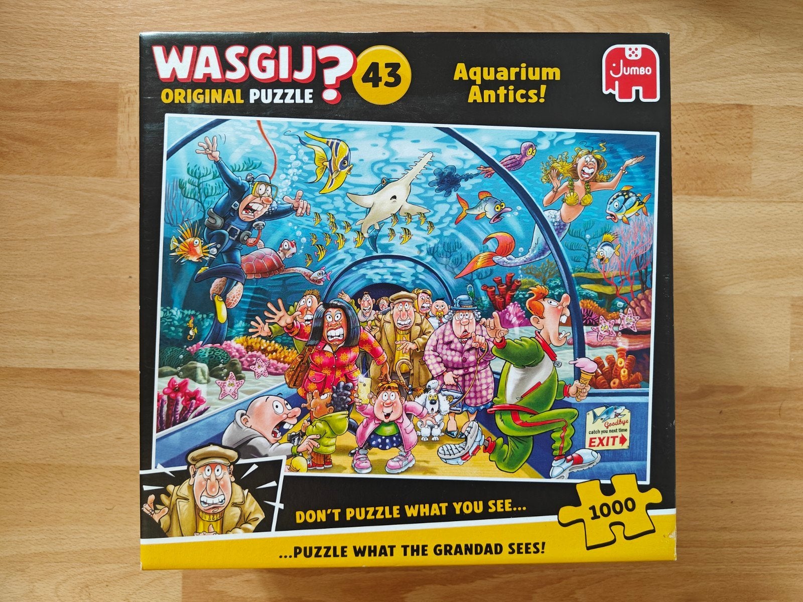 Wasgij Puzzels 1000 Stukjes - Verschillende Edities, Ophalen of Verzenden, 500 t/m 1500 stukjes, Gebruikt, Legpuzzel