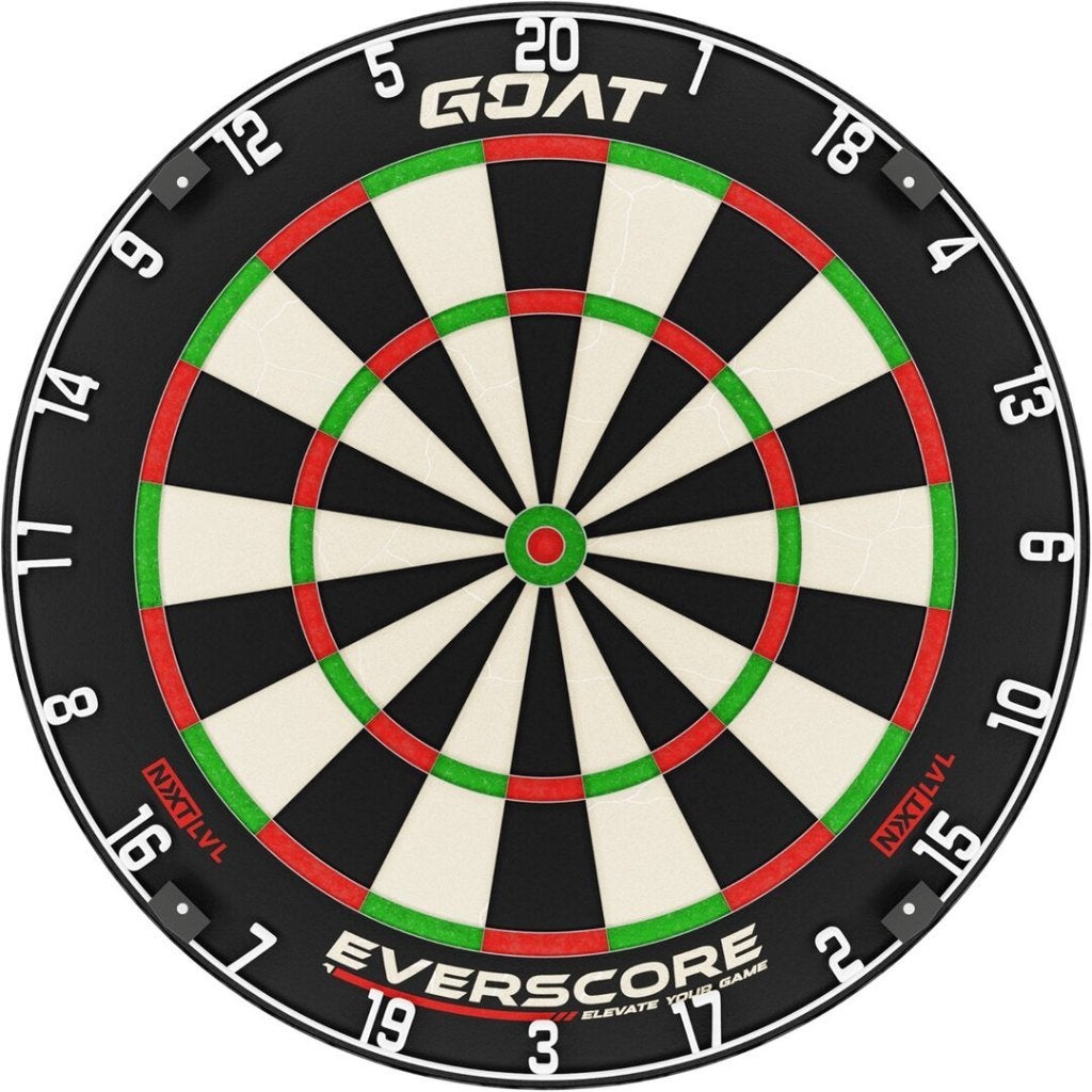 GOAT | Everscore NXT LVL | Professioneel Dartbord, Ophalen, Nieuw, Www.targetking.nl, 8723BP-8