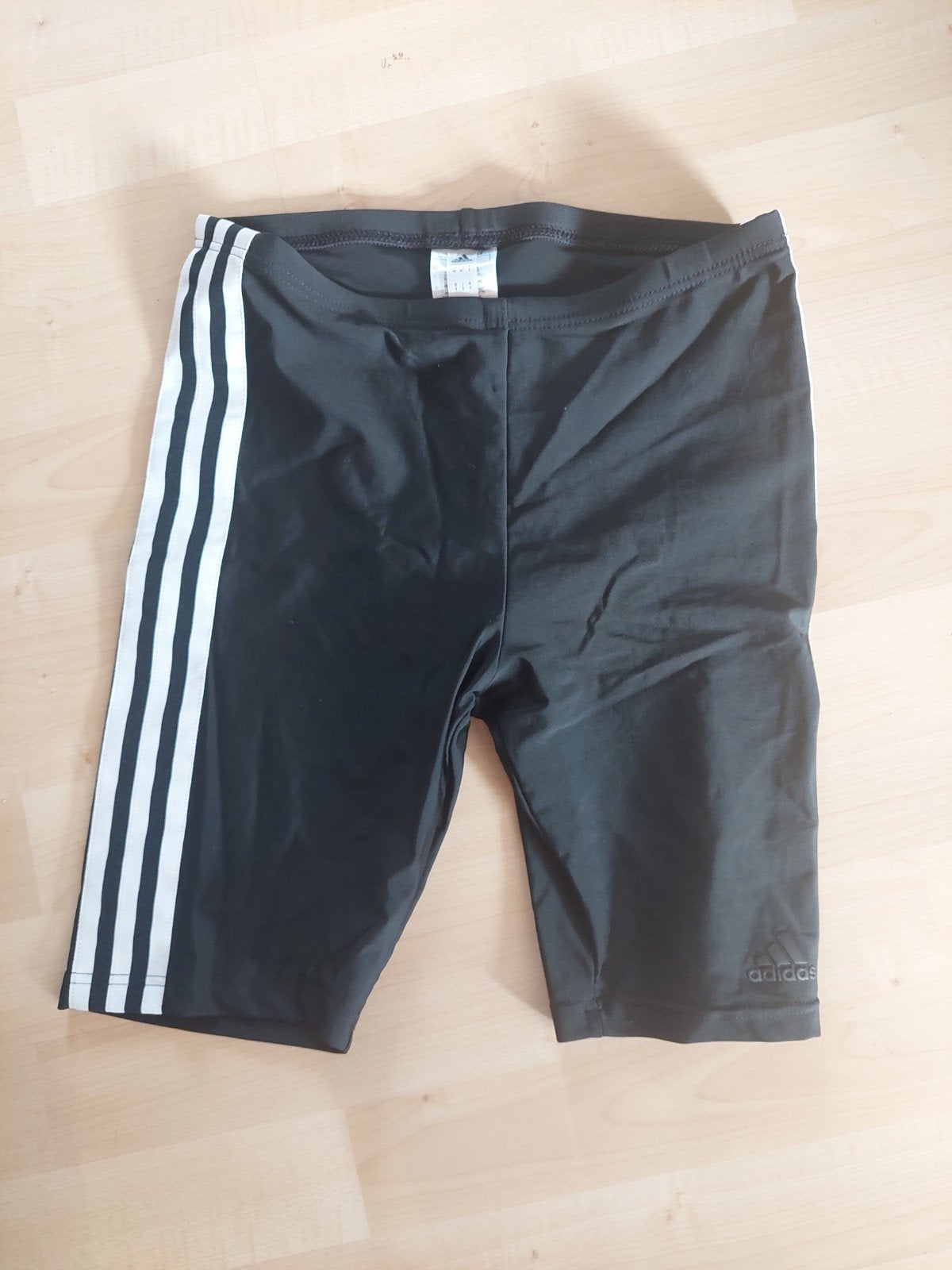 nieuwe Adidas zwemshort - Zwart met witte strepen, Maat 48/50 (M), Zwart, Ophalen of Verzenden, Adidas