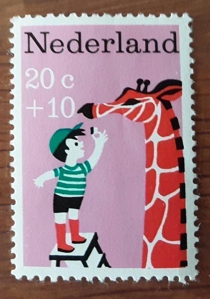 Kinderzegel 20c + 10c NL 1967 Postfris, Postzegels en Munten, Postzegels | Nederland, Ophalen of Verzenden