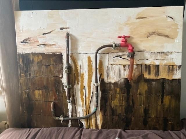 Schilderij acryl, Minder dan 50 cm, Nieuw, Ophalen of Verzenden, Schilderij