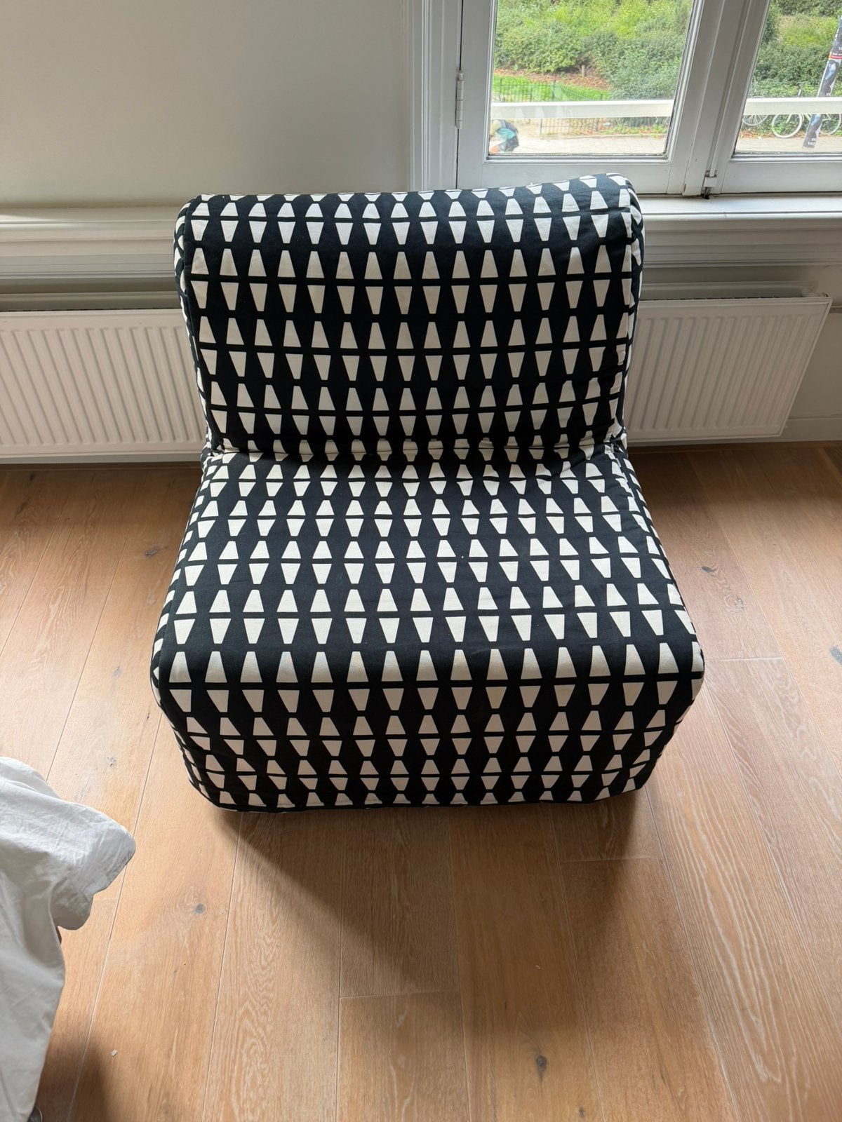 Slaap fauteuil ikea, Ophalen, Gebruikt, Eenpersoons, Meerkleurig