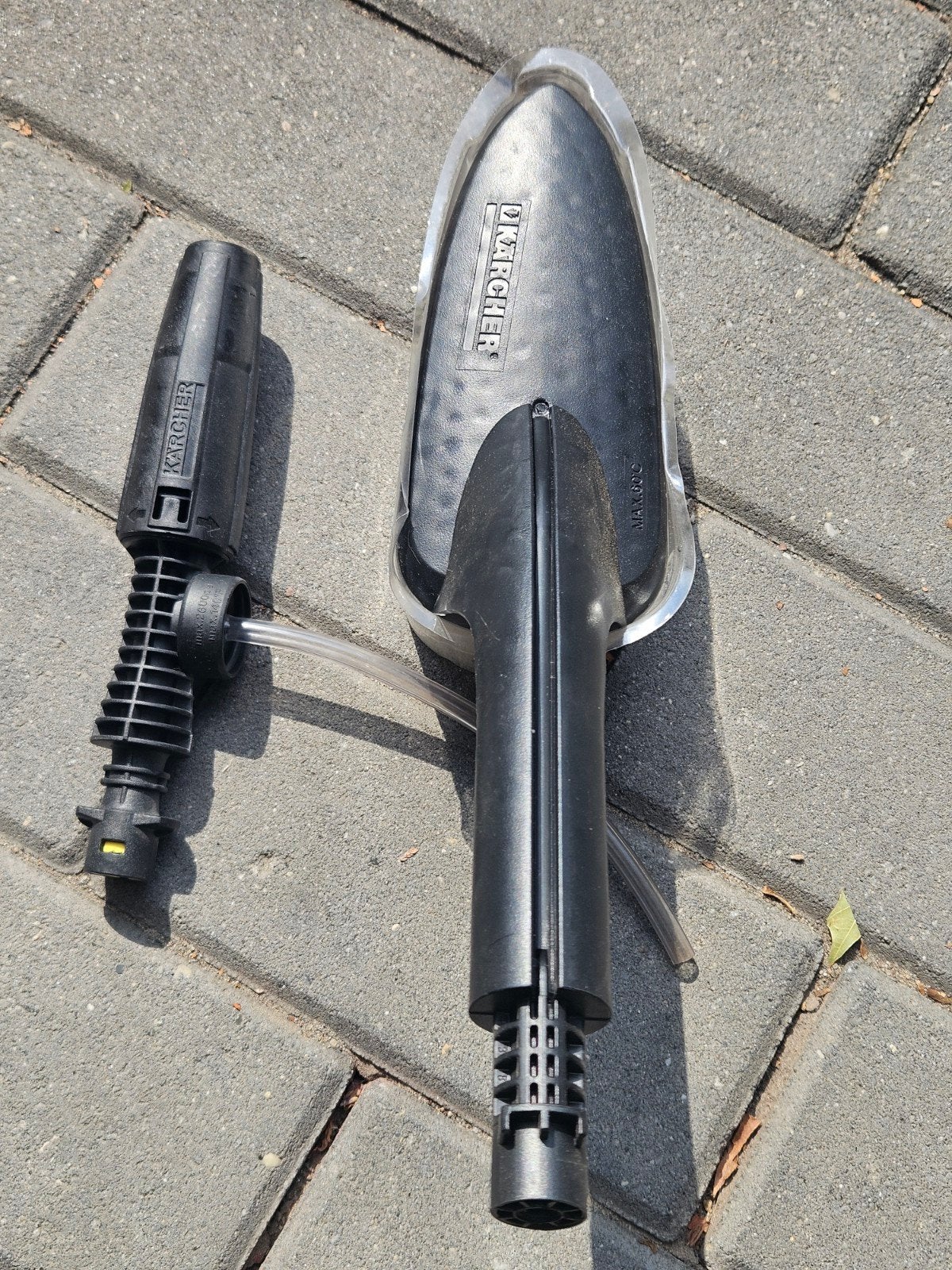 Kärcher wasborstel en spuitmond voor hogedrukreiniger, Doe-het-zelf en Verbouw, Reinigingsmachines, Ophalen of Verzenden, Nieuw