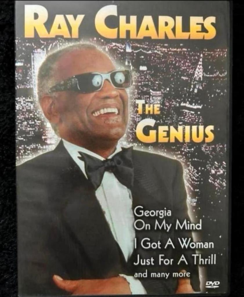 Ray Charles The Genius DVD, Alle leeftijden, Ophalen of Verzenden, Gebruikt