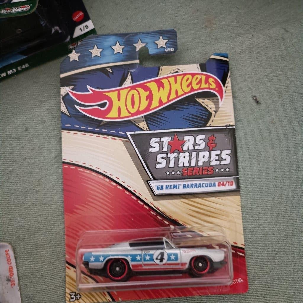 hot wheels stars and srtipes usa 68 HAMI BARRACUDA, Ophalen of Verzenden, Nieuw, Auto