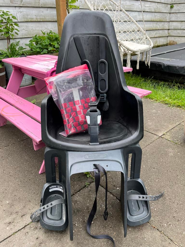 Bobike achterzitje - Veilig en comfortabel, Fietsen en Brommers, Ophalen, Achterzitje, 9 t/m 18 kg, Gebruikt
