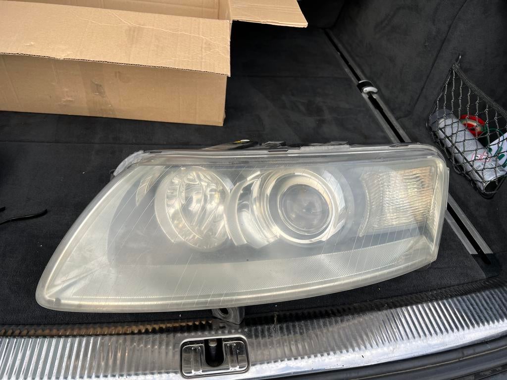 Audi a6 c6 koplamp links, Ophalen of Verzenden, Audi